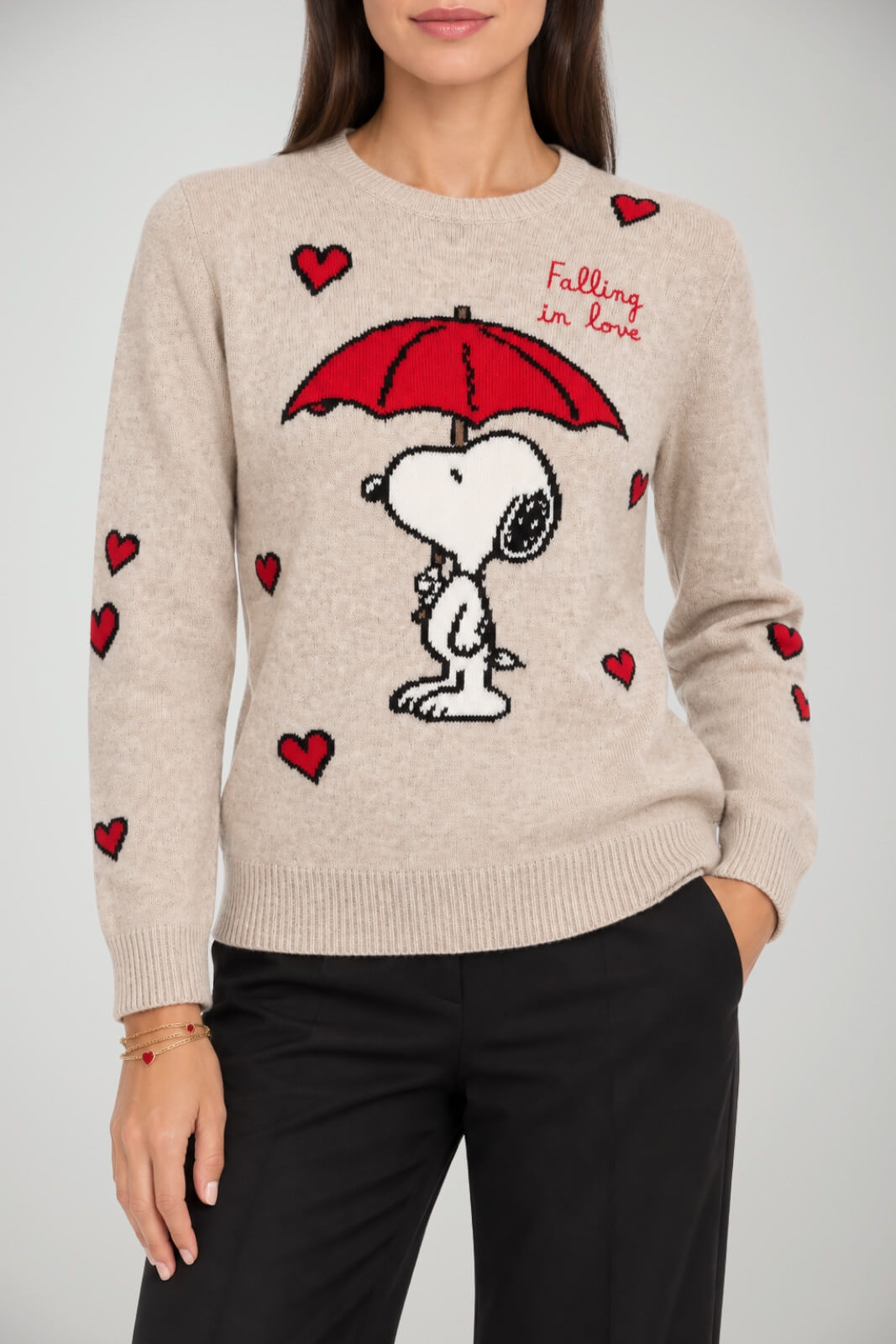 MC2 Saint Barth Maglia Donna Snoopy Falling Love