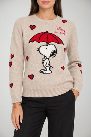 MC2 Saint Barth Maglia Donna Snoopy Falling Love