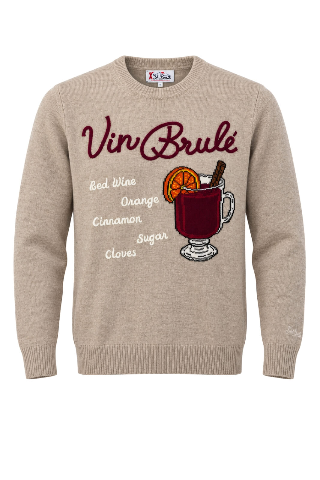 MC2 Saint Barth Maglia Uomo Drink Vin Brulé