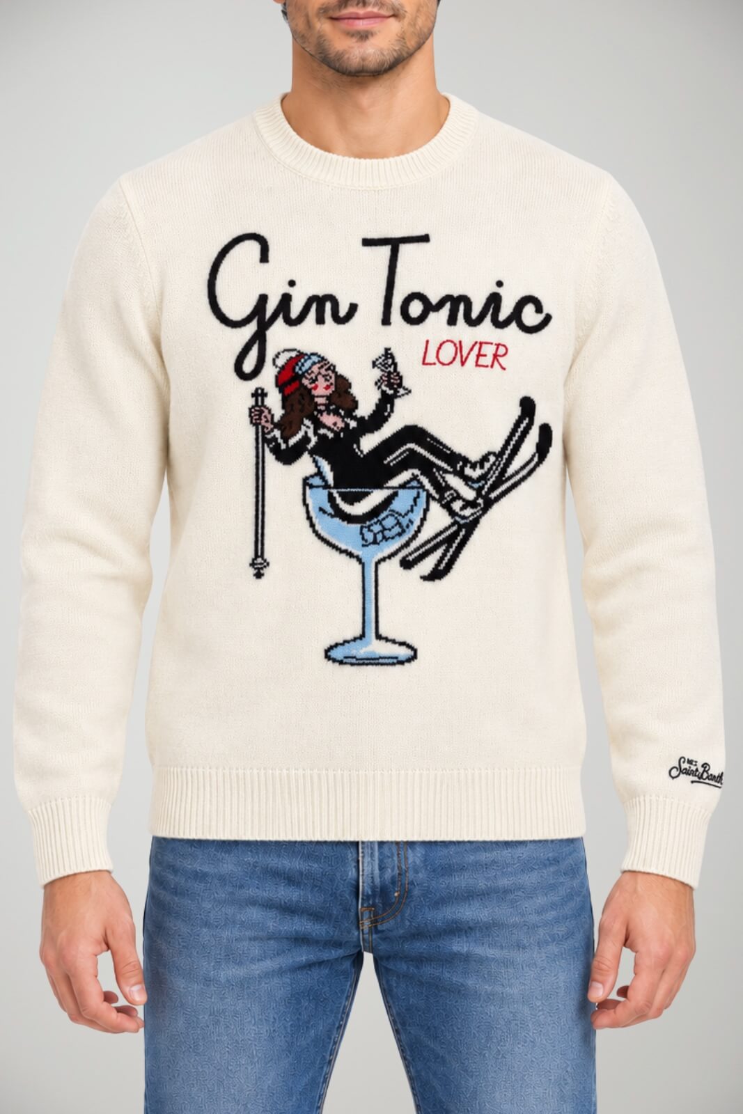 MC2 Saint Barth Maglia Uomo Gin Girl Glass