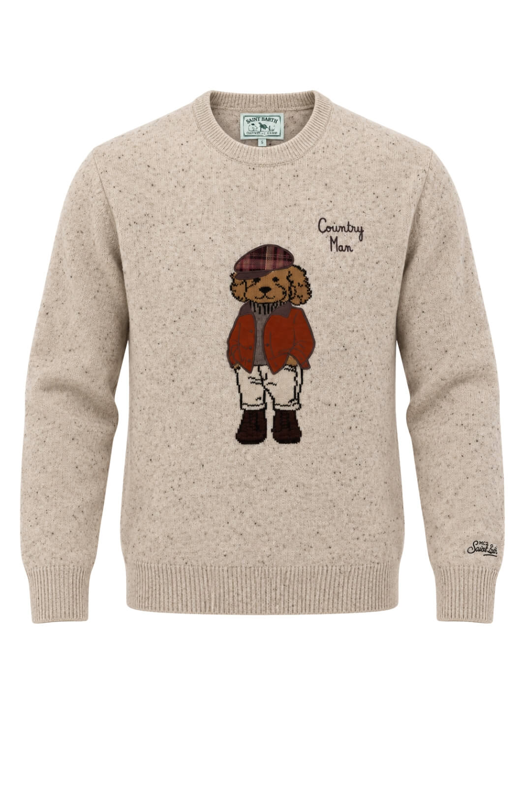 MC2 Saint Barth Maglia Uomo Heron Donegal Country Poodle
