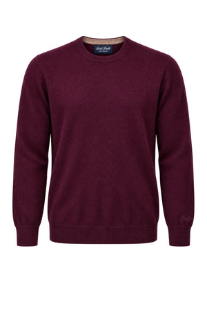 MC2 Saint Barth Maglia Uomo Regent Cashmere / Melanzana