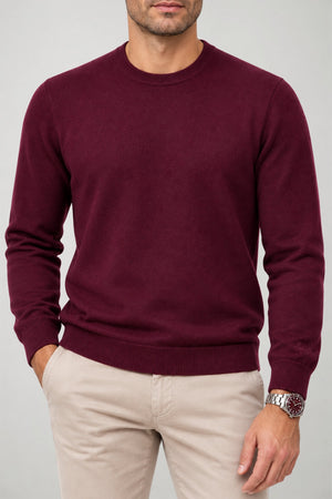 MC2 Saint Barth Maglia Uomo Regent Cashmere / Melanzana