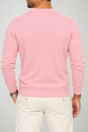 MC2 Saint Barth Maglia Uomo Regent Cashmere / Rosa