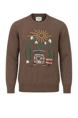 MC2 Saint Barth Maglia Uomo St Moritz Landscape Draw