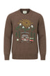 MC2 Saint Barth Maglia Uomo St Moritz Landscape Draw