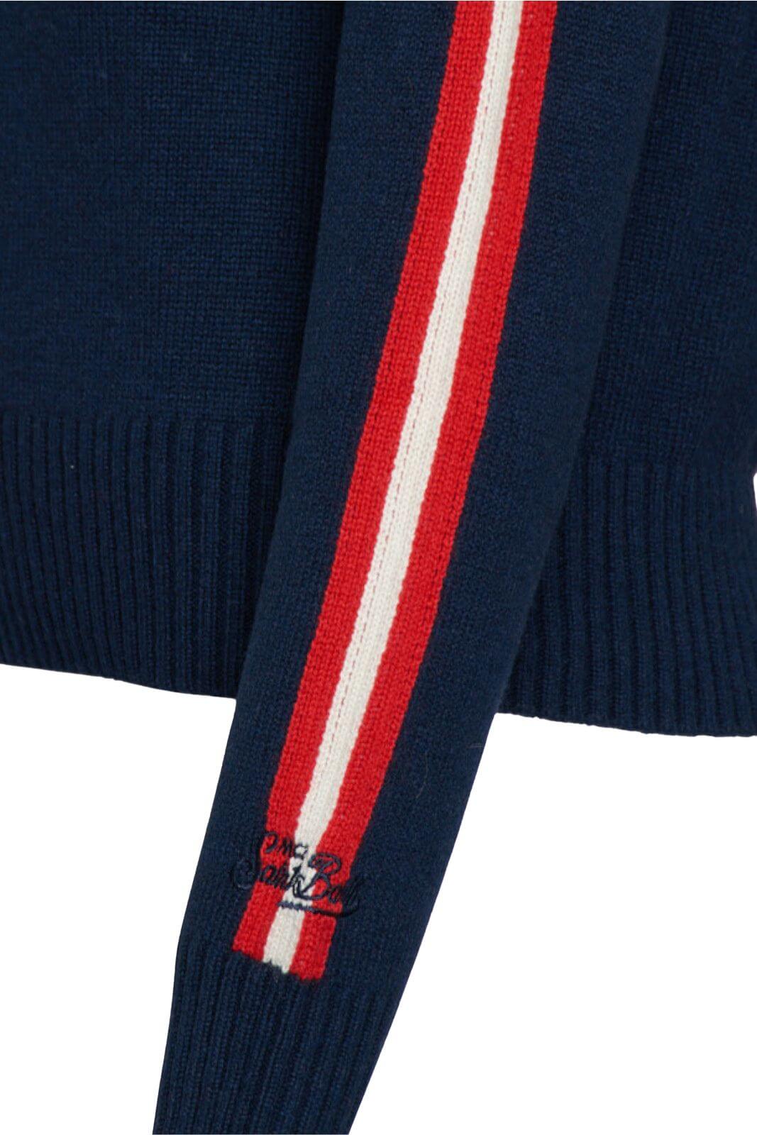 Lupetto da donna MC2 Saint Barth in misto lana dettaglio