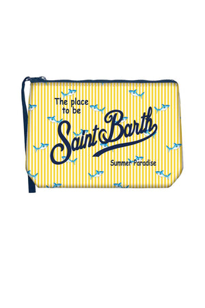 MC2 Saint Barth Pochette Aline Malie Stripes