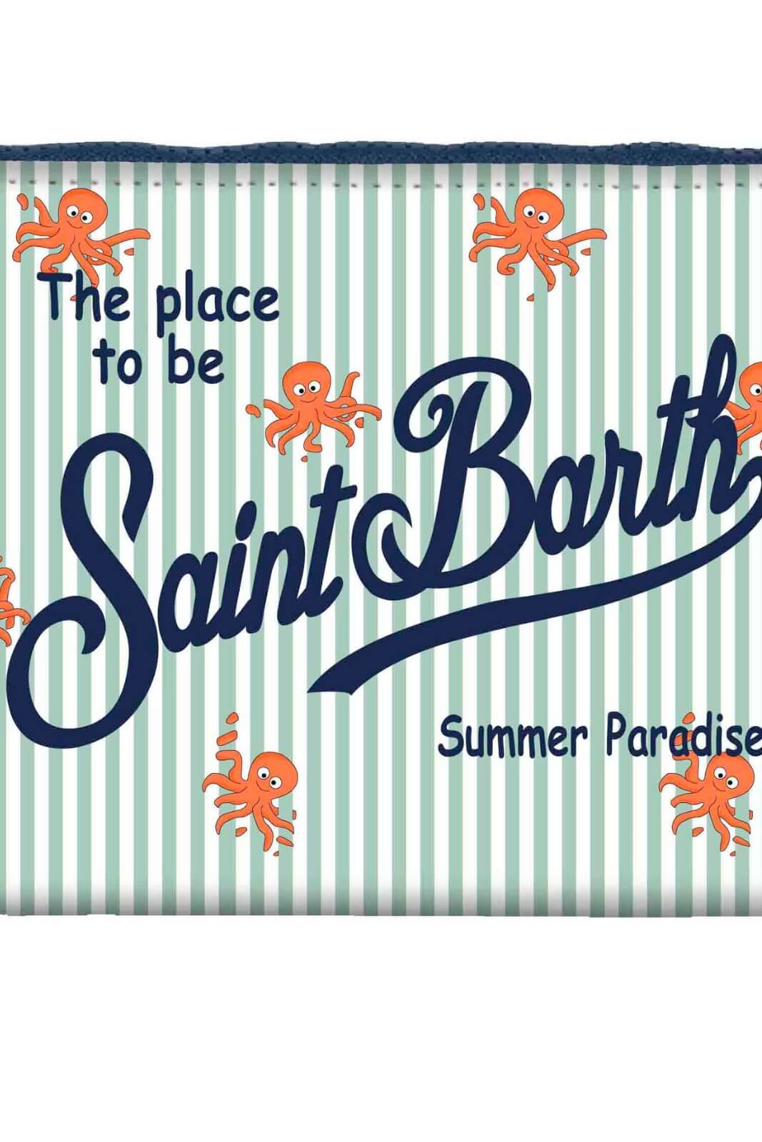 MC2 Saint Barth Pochette Aline Octo Cling Stripes