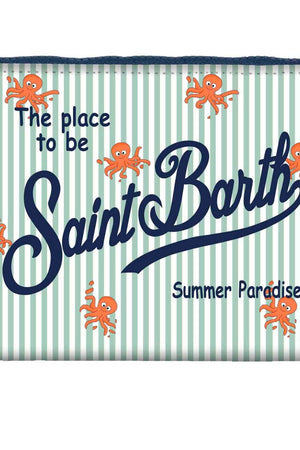 MC2 Saint Barth Pochette Aline Octo Cling Stripes