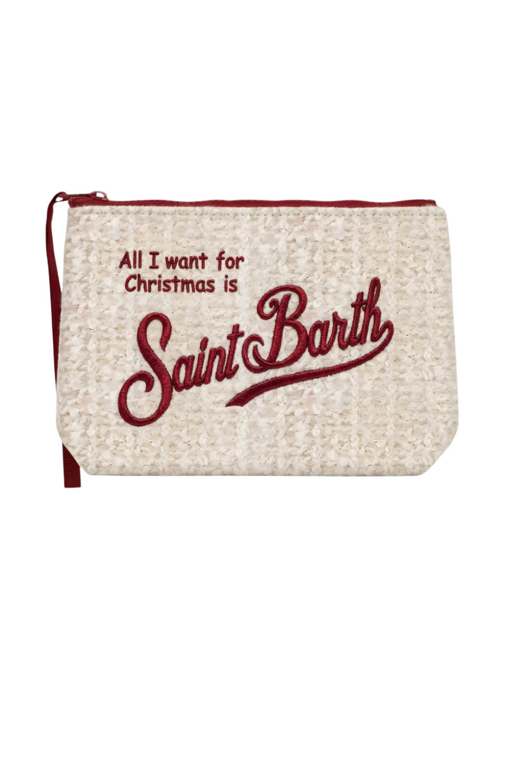 MC2 Saint Barth Pochette Donna Aline Tricot Xmas