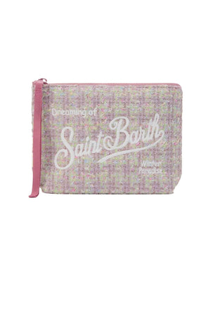 MC2 Saint Barth Pochette Donna Aline Tweed Lurex