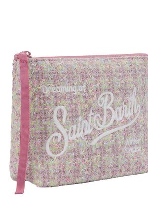 MC2 Saint Barth Pochette Donna Aline Tweed Lurex