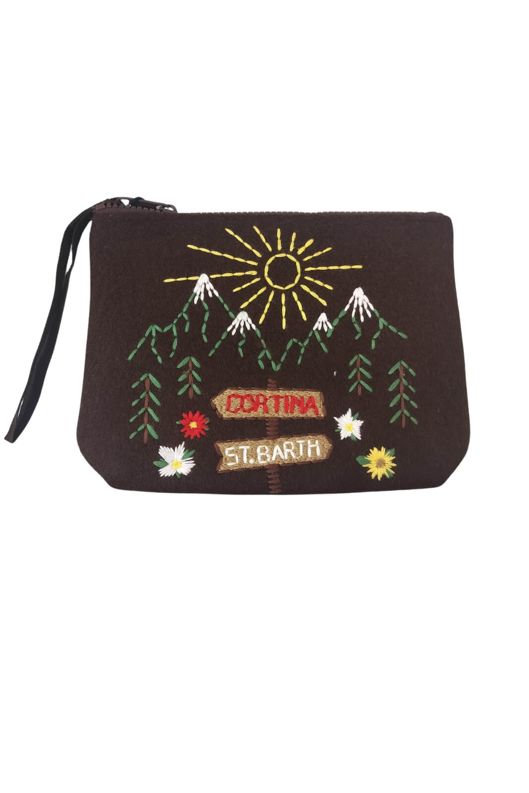 MC2 Saint Barth Pochette Uomo Aline Felt Landscape Draw