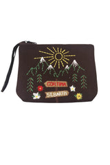 MC2 Saint Barth Pochette Uomo Aline Felt Landscape Draw
