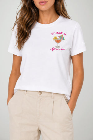 MC2 Saint Barth T-shirt Donna Apres Sun Strass