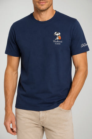 MC2 Saint Barth T-shirt Uomo Snoopy Weekend
