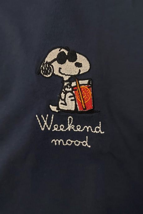 MC2 Saint Barth T-shirt Uomo Snoopy Weekend
