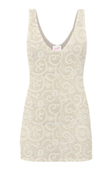 Abito da donna MC2 Saint Barth in crochet corto 