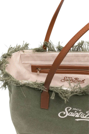 Borsa shopper da donna MC2 Saint Barth in canvas
