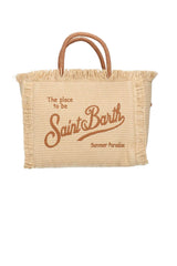 Borsa da mare MC2 Saint Barth in paglia con manici