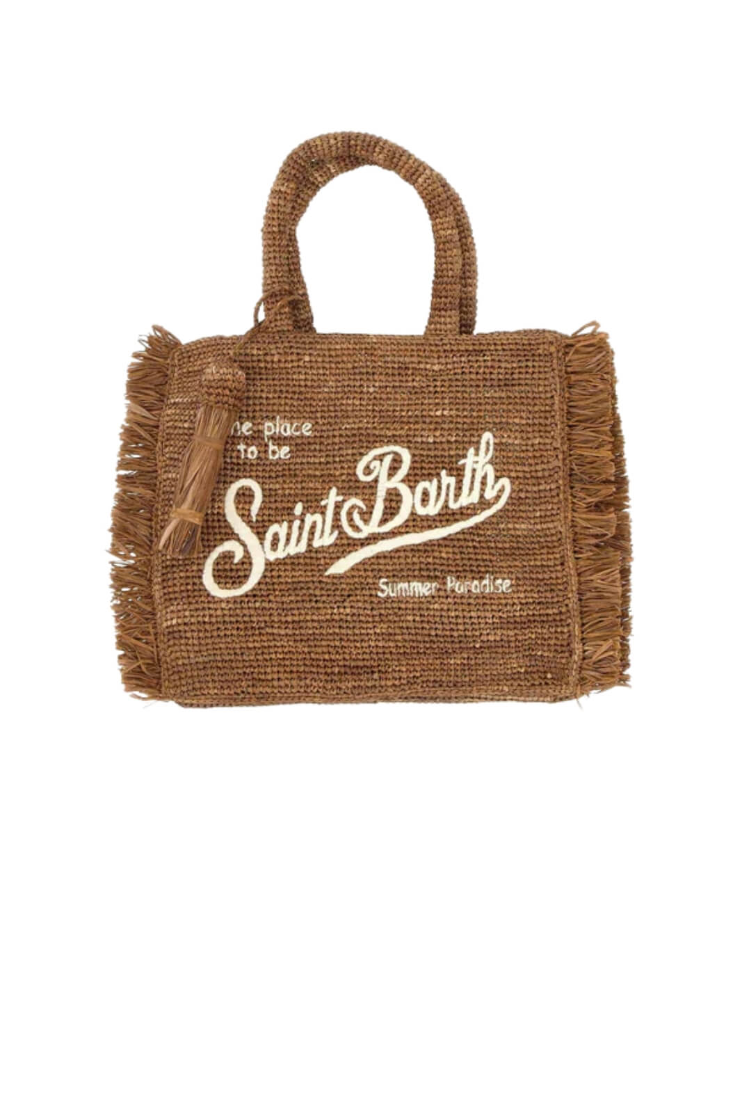 Borsa da mare in rafia MC2 Saint Barth
