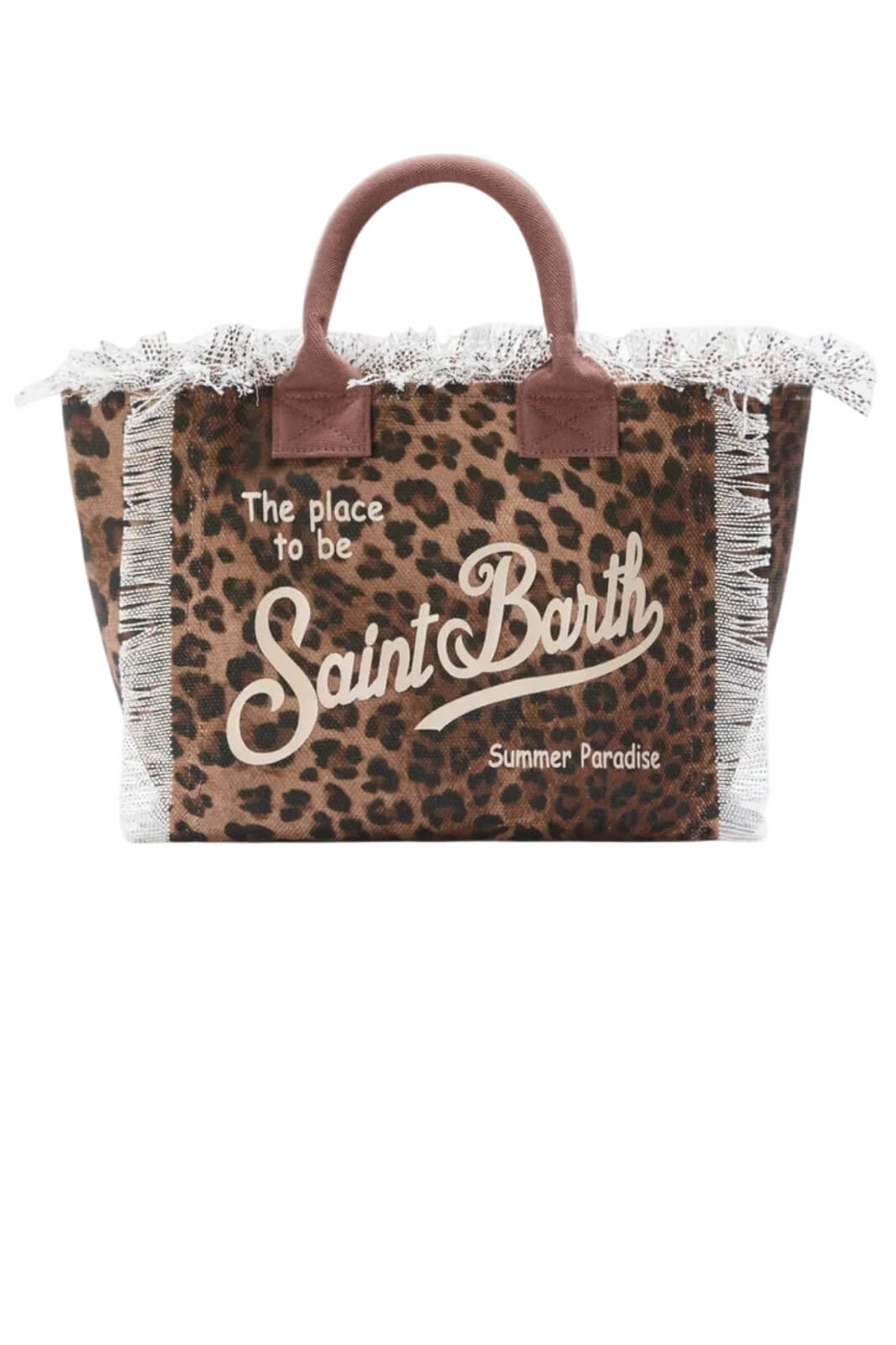 Borsa da mare da donna MC2 Saint Barth fantasia animalier