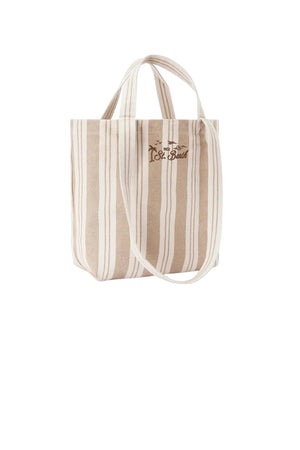 Borsa da mare da donna a righe MC2 Saint Barth