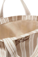 Borsa da mare da donna a righe MC2 Saint Barth