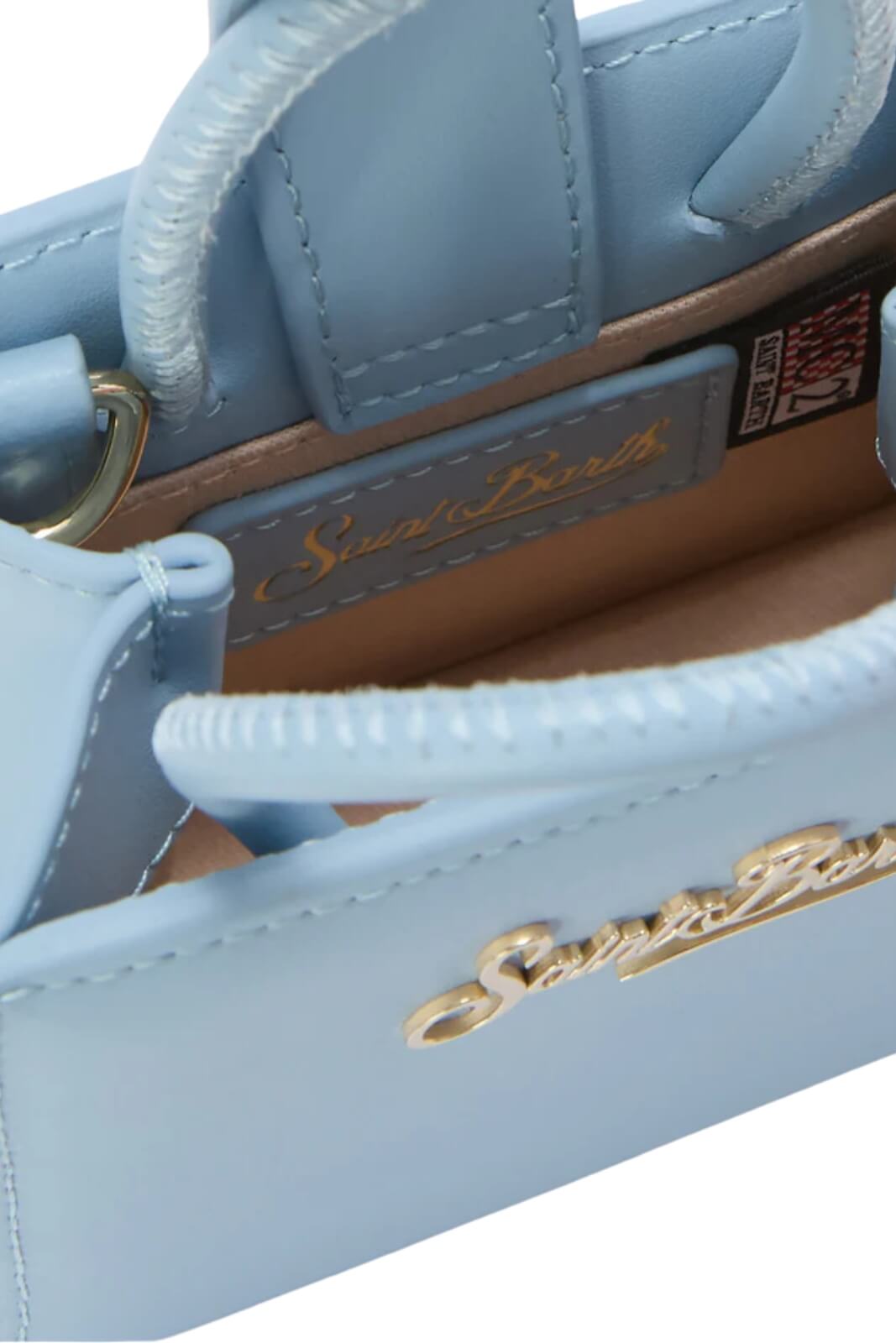 Mini borsa in pelle con manici MC2 Saint Barth