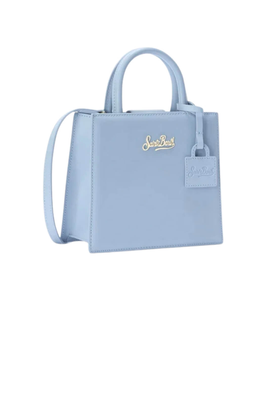 Borsa da donna in pelle con manici MC2 Saint Barth