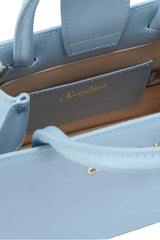 Borsa da donna in pelle con manici MC2 Saint Barth