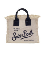 Borsa da mare con frange MC2 Saint Barth