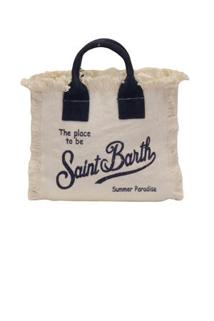 Borsa da mare con frange MC2 Saint Barth