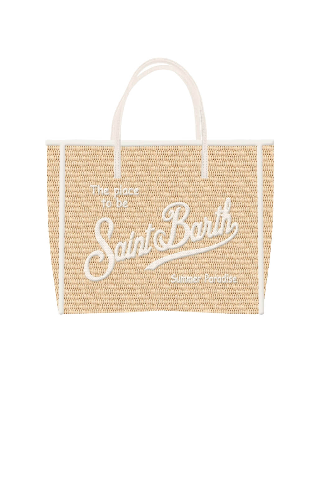 Borsa da mare in paglia MC2 Saint Barth Vivian mini