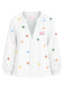 Camicia da donna MC2 Saint Barth con ricami e scollo a V