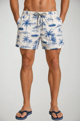 Costume da uomo boxer MC2 Saint Barth con stampa e coulisse
