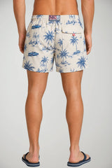 Costume da uomo boxer MC2 Saint Barth con stampa e coulisse