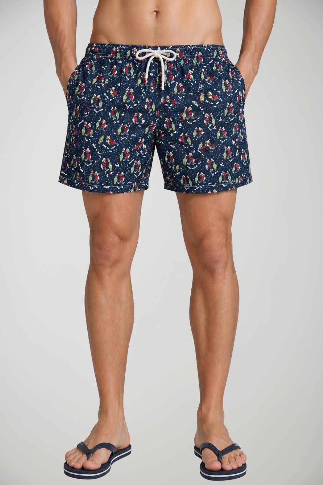 Costume da uomo boxer MC2 Saint Barth con stampa Zio Paperone