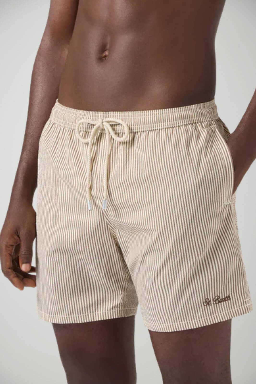 Costume da uomo boxer MC2 Saint Barth a righe