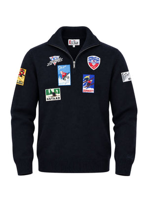 MC2 Saint Barth Maglia Uomo Buck Ski Patch
