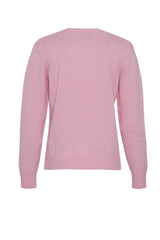 Maglione da donna MC2 Saint Barth a girocollo con ricamo retro