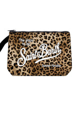 Pochette da donna MC2 Saint Barth a stampa animalier