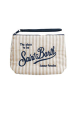 Pochette da donna MC2 Saint Barth a righe