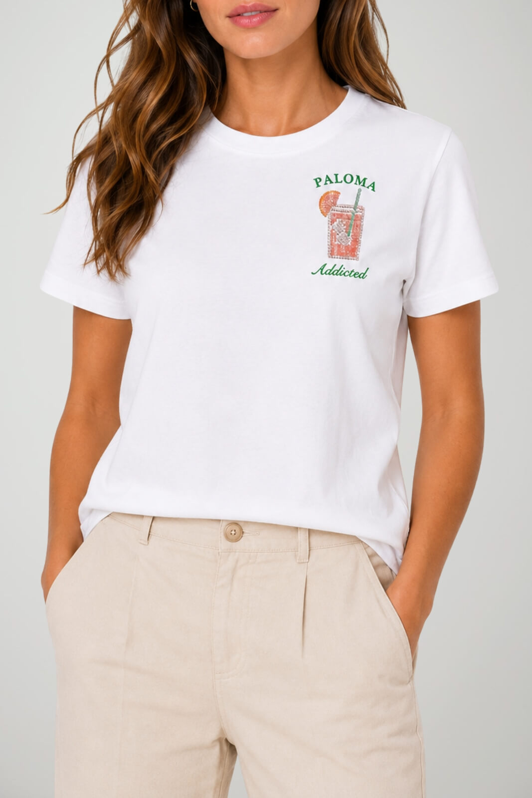 MC2 Saint Barth t-shirt Donna Paloma Addicted Strass