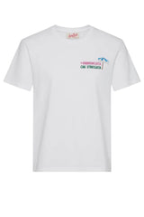 T-shirt da donna MC2 Saint Barth a maniche corte con ricamo