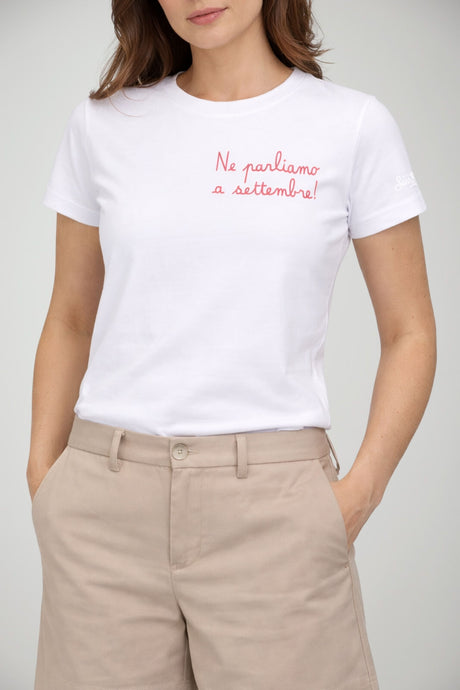 T-shirt da donna MC2 Saint Barth a maniche corte