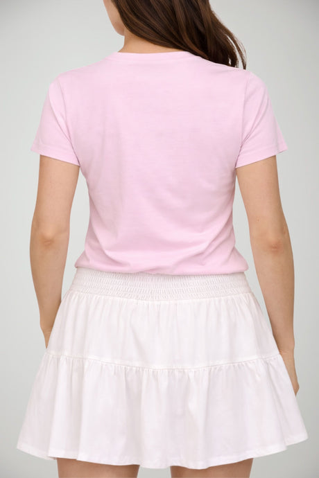 T-shirt da donna MC2 Saint Barth a maniche corte con patch