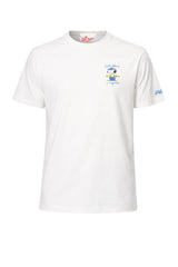 T-shirt da uomo MC2 Saint Barth con ricamo sul torace