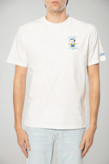 T-shirt da uomo MC2 Saint Barth con ricamo sul torace